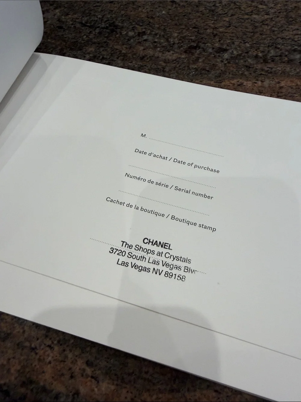 Chanel Book, Booklet w Cloth & Ribbon